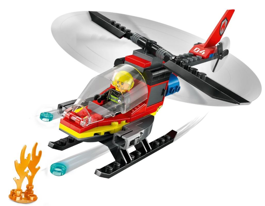 LEGO City kocke 60411 Reševalni helikopter 7
