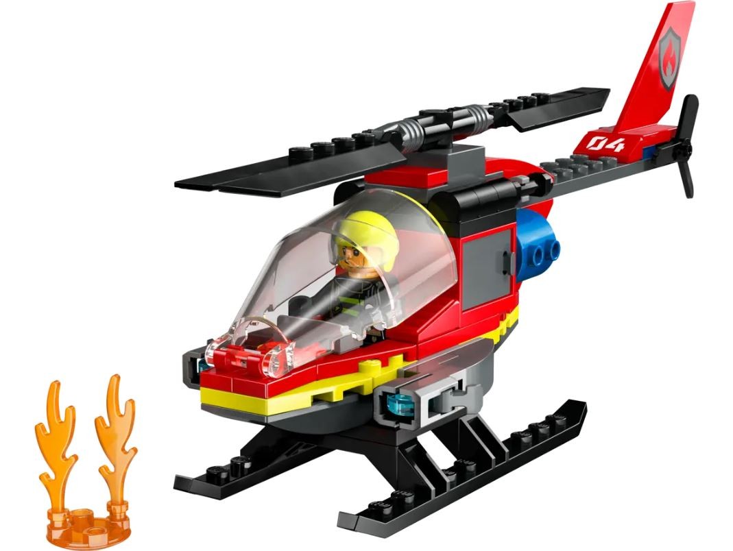LEGO City kocke 60411 Reševalni helikopter 8