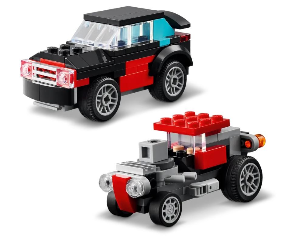 LEGO Creator 31146 Tovornjak s platformo in helikopterjem 6