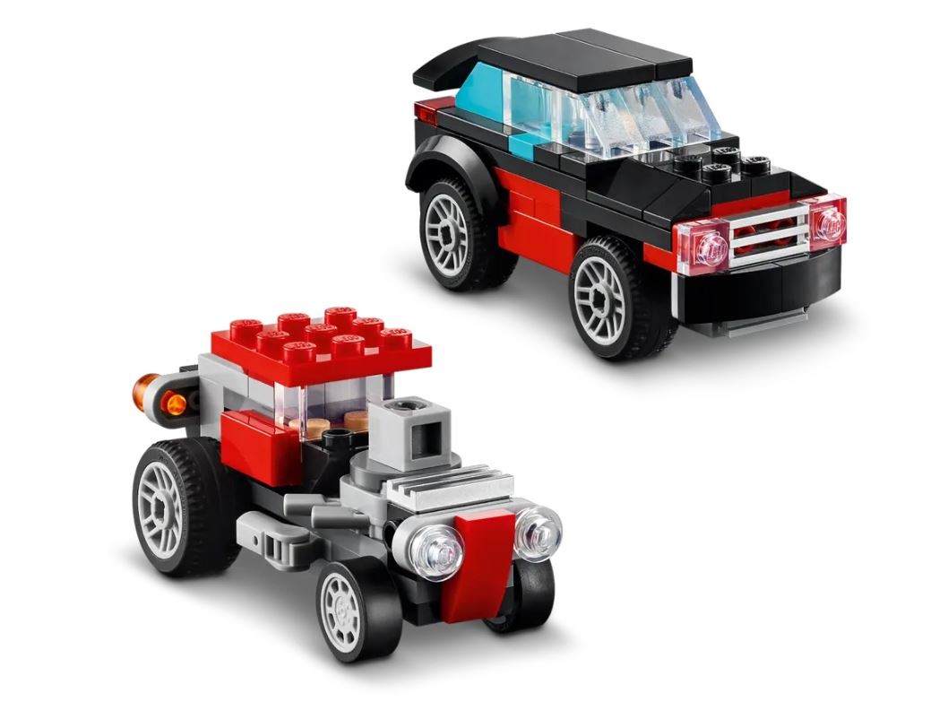 LEGO Creator 31146 Tovornjak s platformo in helikopterjem 7