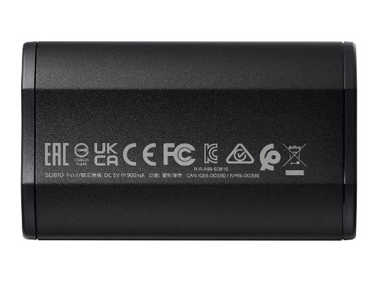 Zunanji SSD disk SD810 500GB, USB 3.2 Gen 2x2 (20Gb/s), črn 3