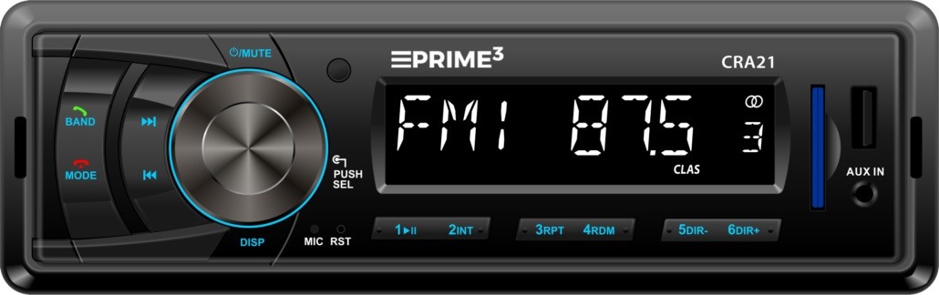 Avtoradio CRA21 z Bluetooth in prostoročnim klicanjem