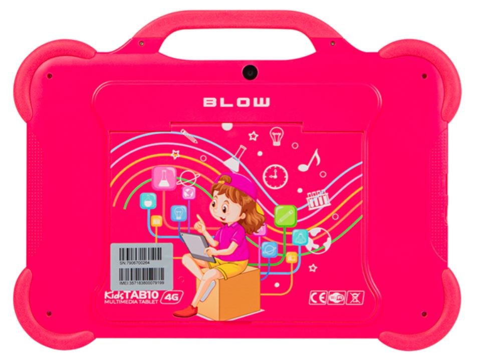 BLOW KidsTAB10 4G tablet, 4/64GB, roza etui 5