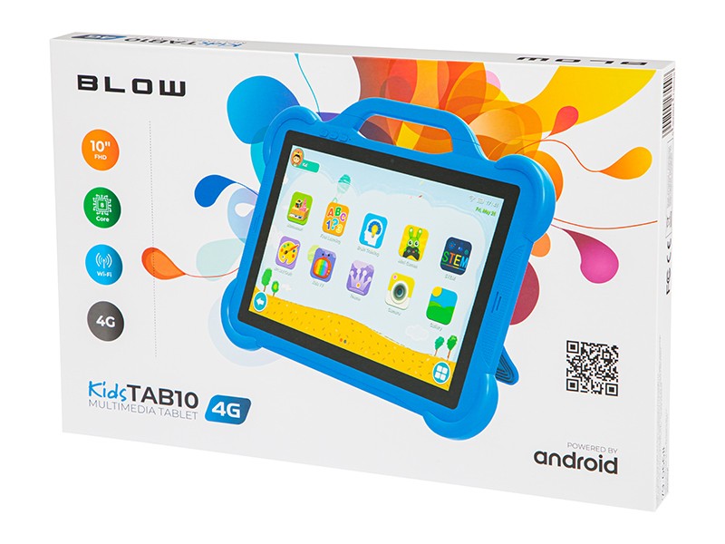 BLOW KidsTAB10 4G tablet, 4/64GB, modri etui 6