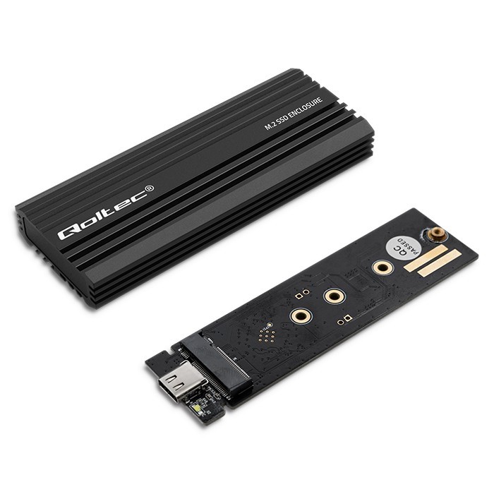 Ohišje za M.2 SSD NV2270, USB-C 4