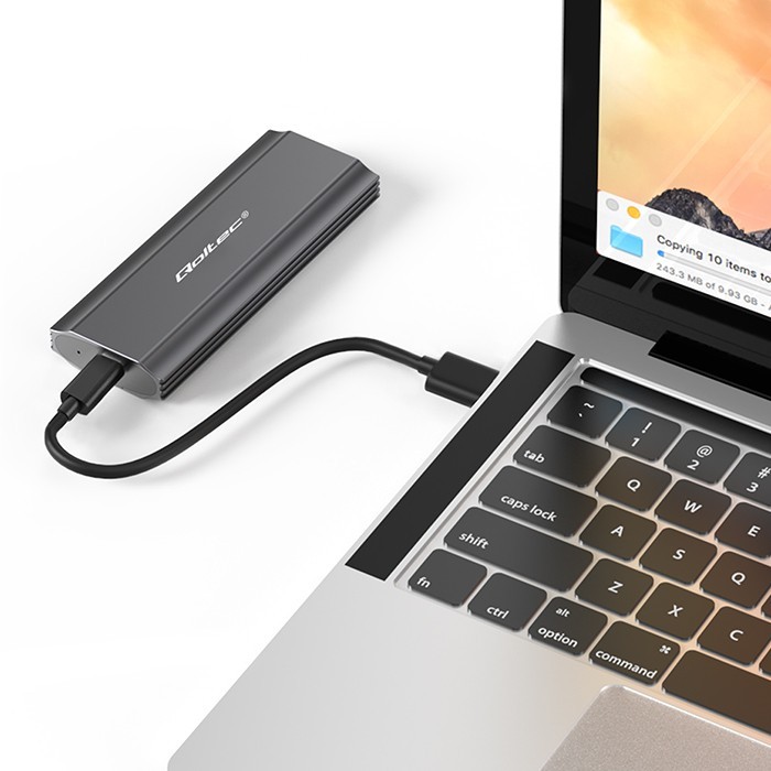 Zunanja enota za M.2 SSD disk NV2271 | SATA / NVMe | USB-C 4