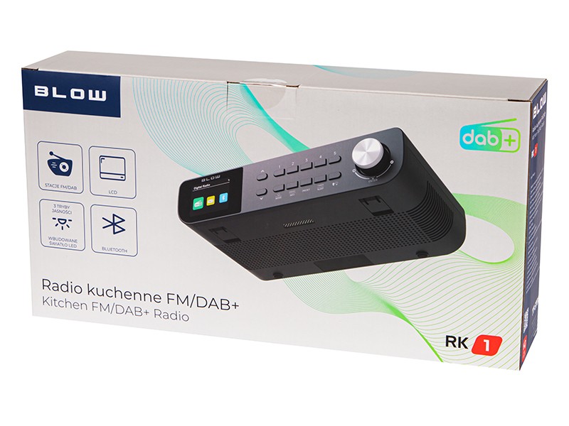 Prenosni kuhinjski radio RK1, FM/DAB+ 4
