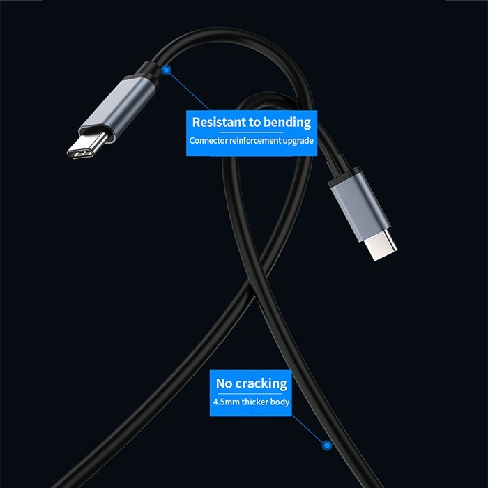 Adapter USB-C 4v1 Qoltec HUB: USB 3.0, 3x USB 2.0 8