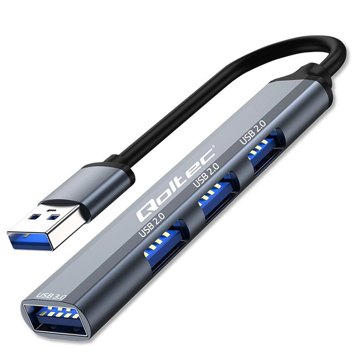 USB 3.0 Hub, 1x USB 3.0 | 3x USB 2.0