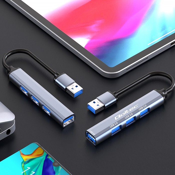 USB 3.0 Hub, 1x USB 3.0 | 3x USB 2.0 7