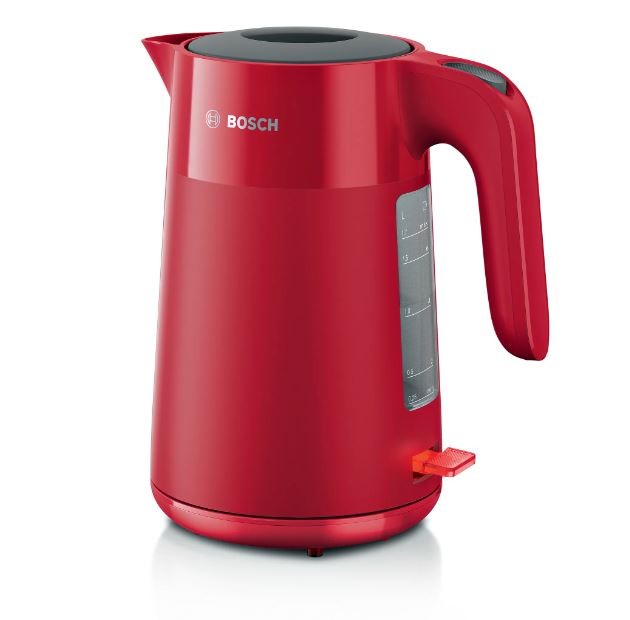 Električni kuhalnik Bosch MyMoment TWK2M164 1,7l, rdeč