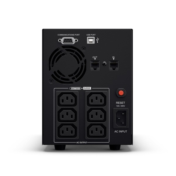 UPS napajalnik 2200VA/1320W z RJ11/RJ45/AVR/C13 2