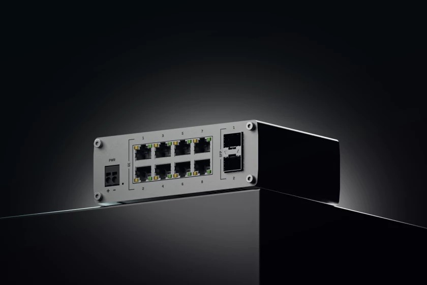 Nepovezan preklopnik TELTONIKA TSW210, 2xSFP, 8xGbE, DIN montaža 7