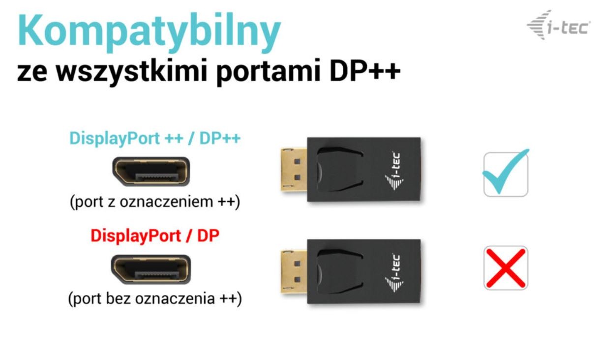 i-tec adapter DisplayPort na HDMI (max 4K/30Hz) 3