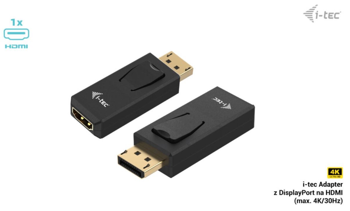 i-tec adapter DisplayPort na HDMI (max 4K/30Hz) 4
