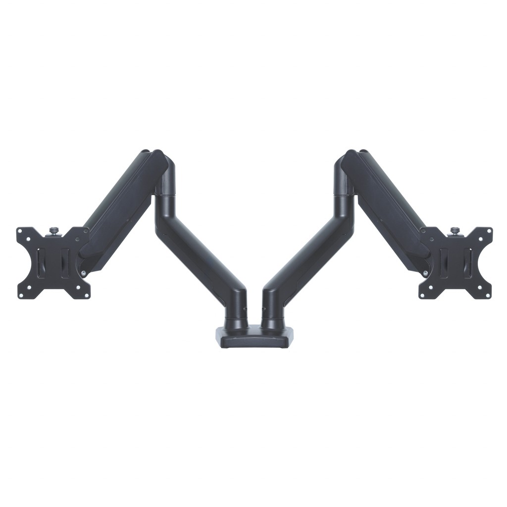 Stojalo za monitor UM-116, primerno za 2x LED/LCD 13-32" zaslone, plinska vzmet 7