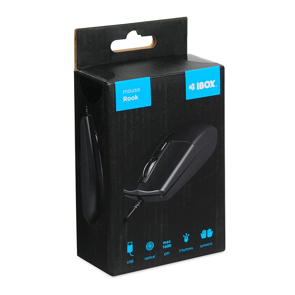 Miška i010 Rook, kabel 1,8m 4