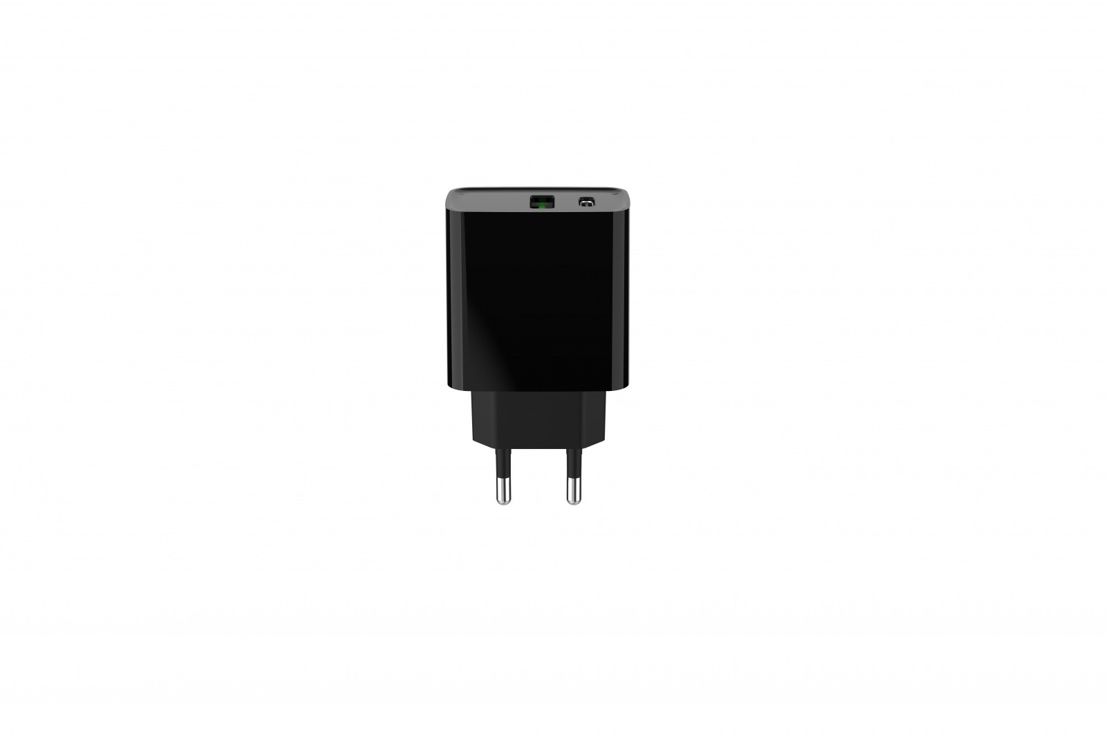 20W USB-A/USB-C polnilnik Power Delivery, črn 3