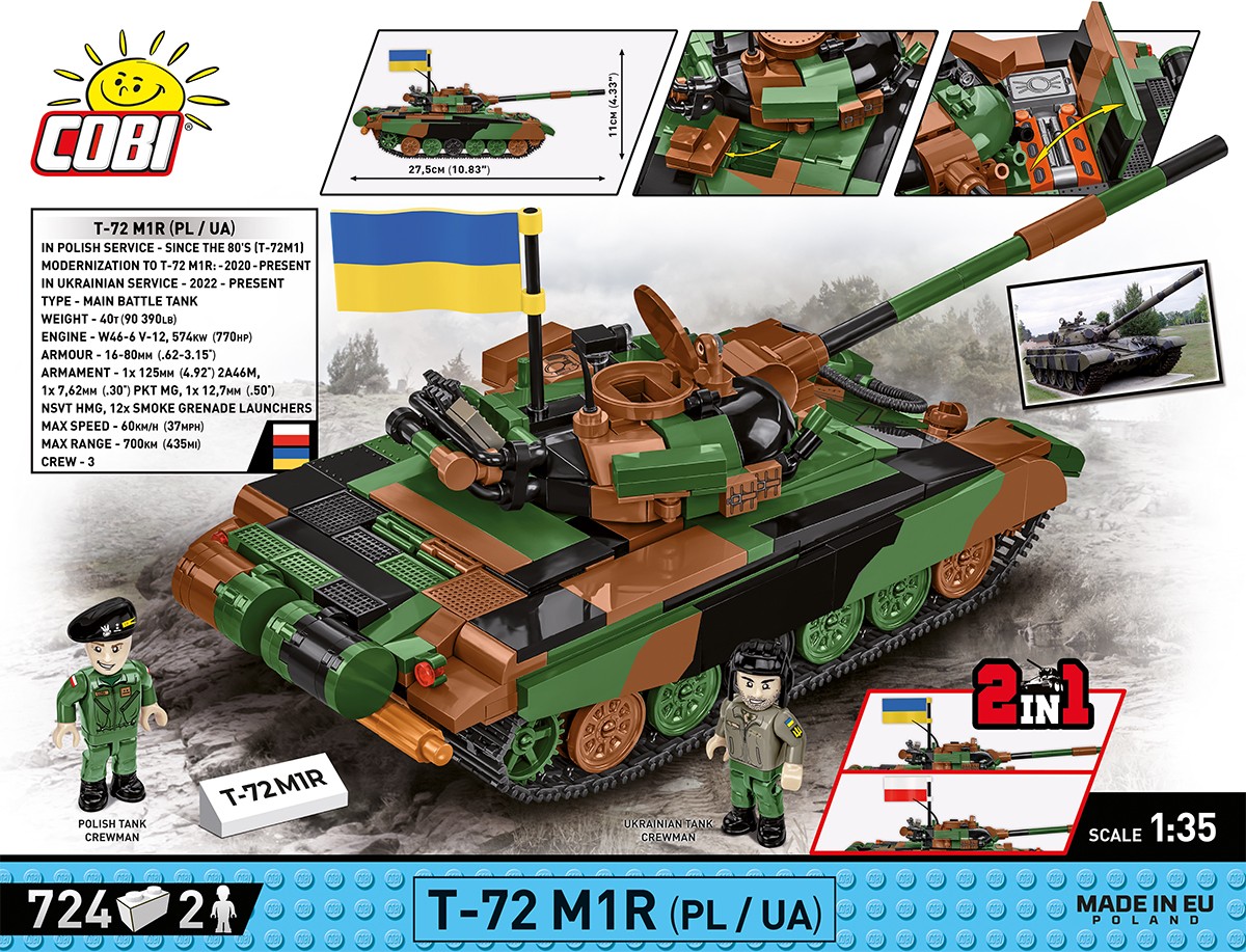 Gradbeni bloki "T-72M1R (PL/UA)" 2