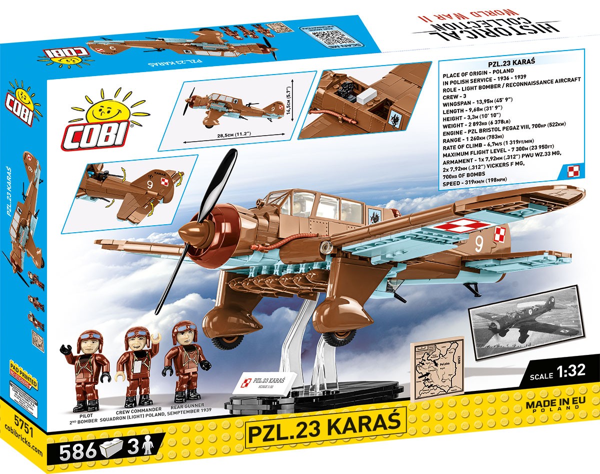 Gradbeni bloki "PZL.23 Karaś" 3