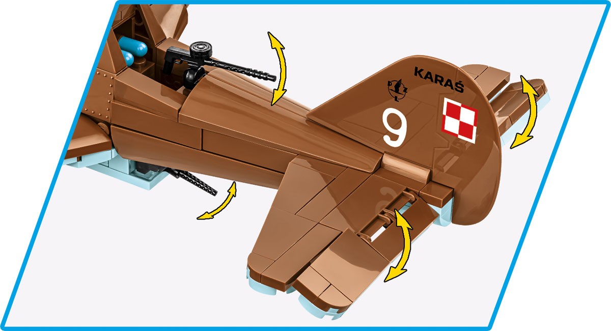 Gradbeni bloki "PZL.23 Karaś" 6