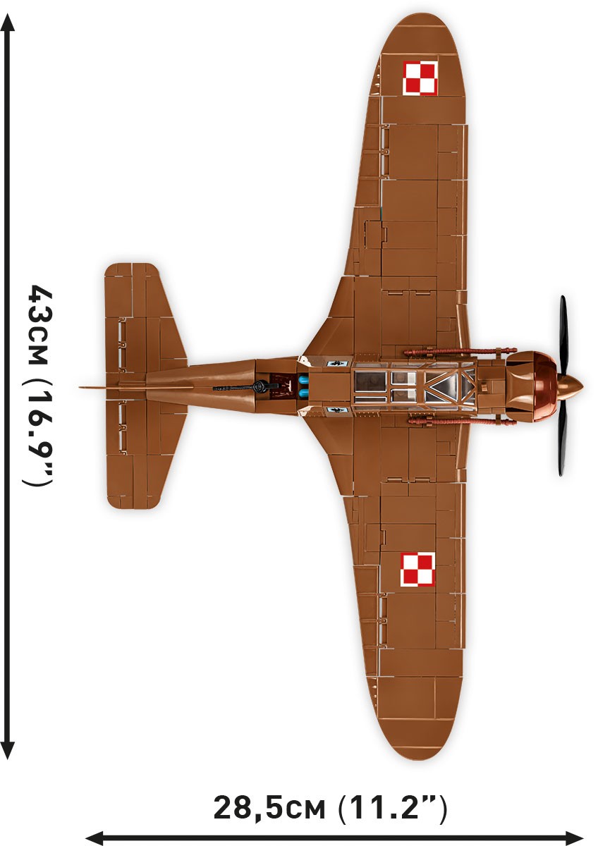 Gradbeni bloki "PZL.23 Karaś" 7