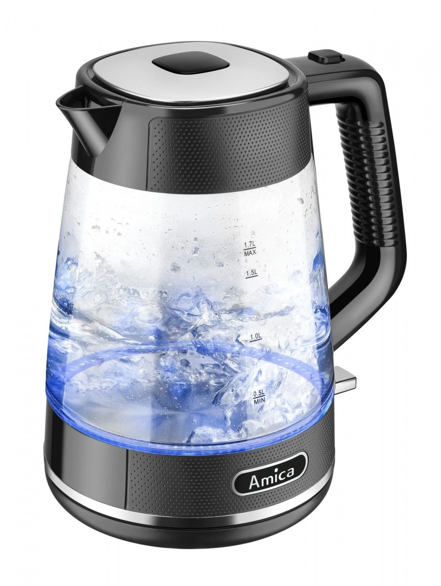Amica KF4050G, stekleni grelnik vode 1.7l 2