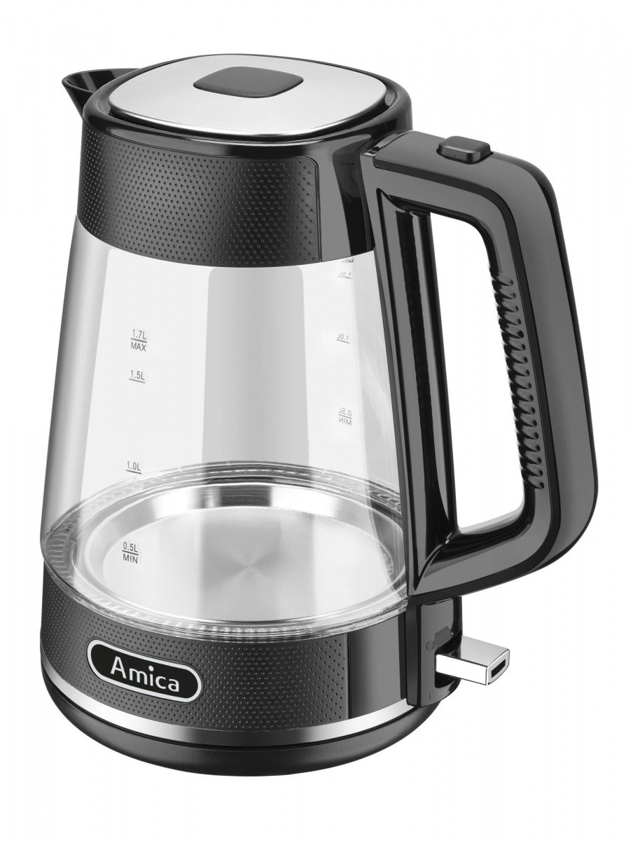 Amica KF4050G, stekleni grelnik vode 1.7l 3
