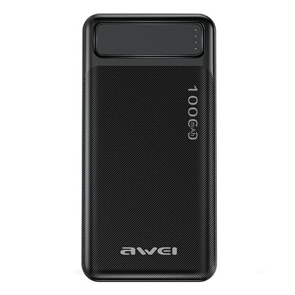 Powerbank 10000mAh, 2xUSB 2.1A, črn