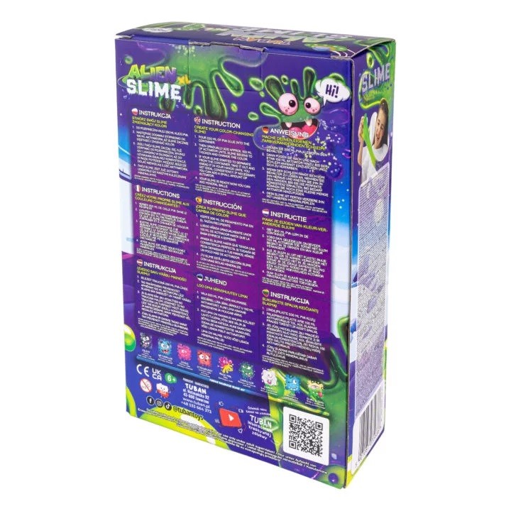 TUBAN Slime DIY set - Alien XL 7