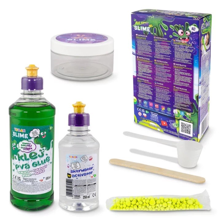 TUBAN Slime DIY set - Alien XL 8