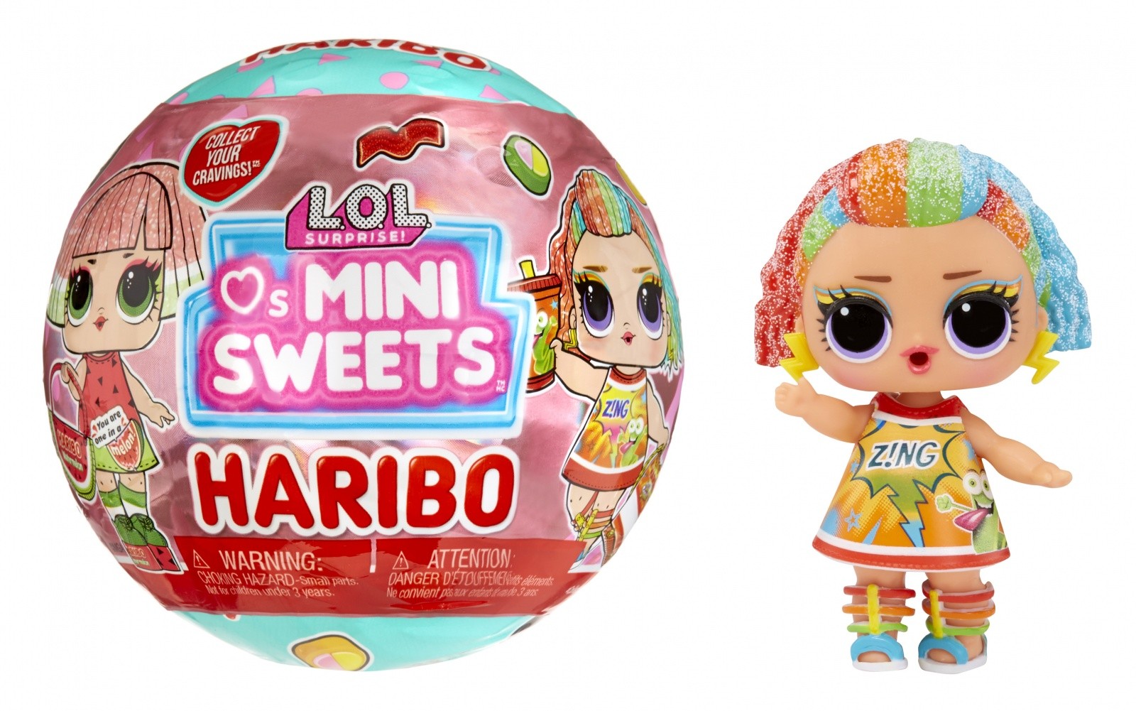 Lutka L.O.L. Loves Mini Sweets X HARIBO, 1 kos