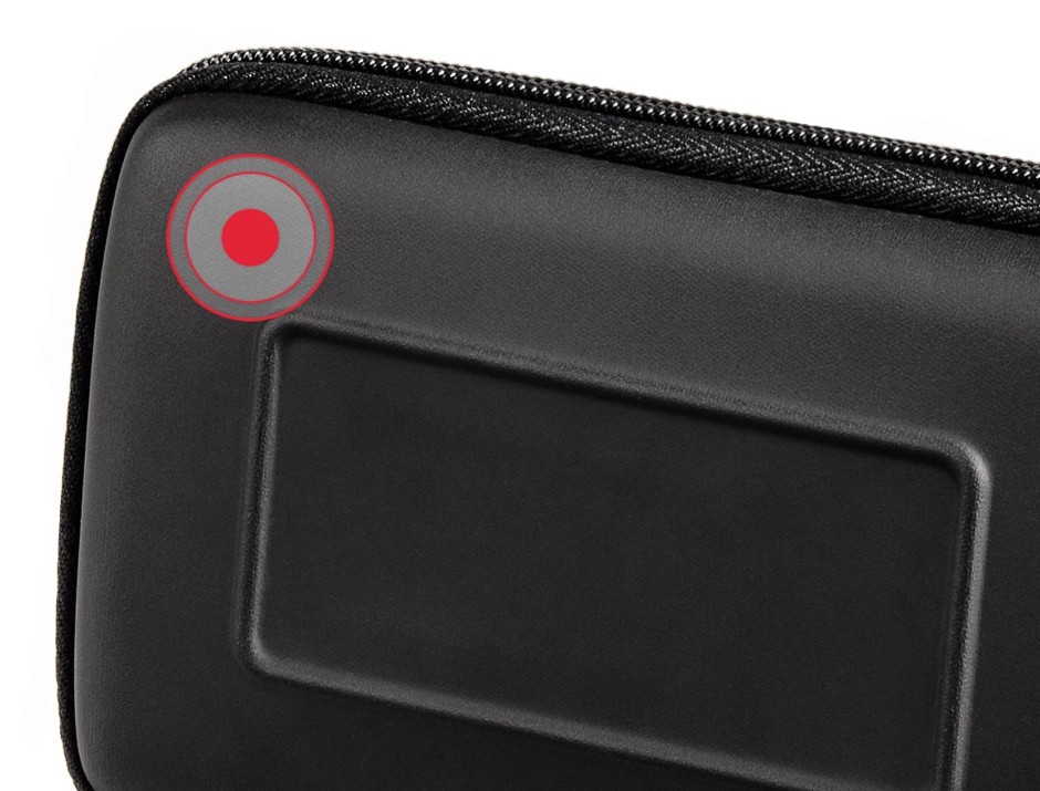 Etui za zunanji trdi disk 2,5", črn 2