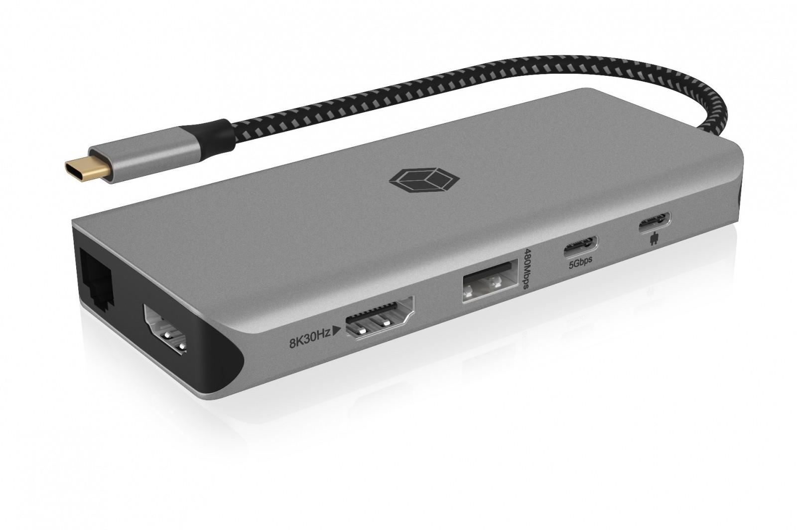 Docking station IB-DK4061-CPD 12 v 1, 2xHDMI, 100W PD 5
