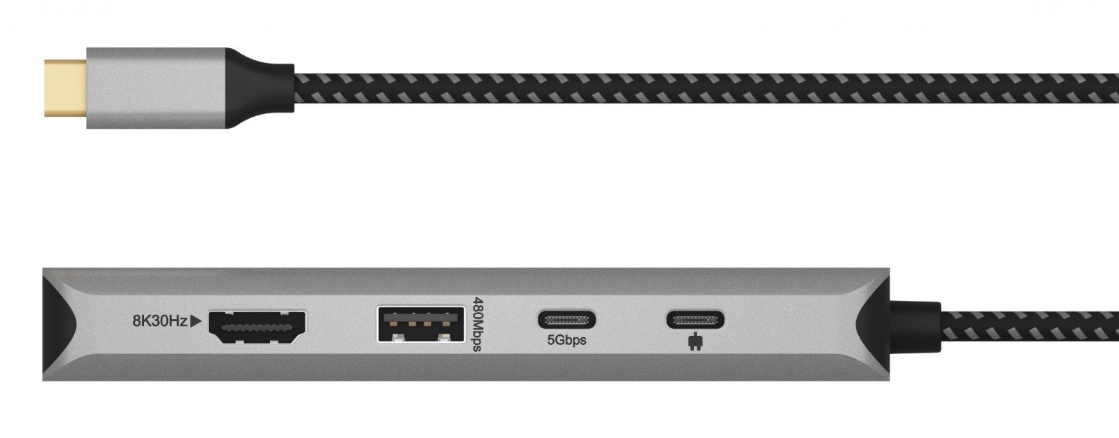 Docking station IB-DK4061-CPD 12 v 1, 2xHDMI, 100W PD 7