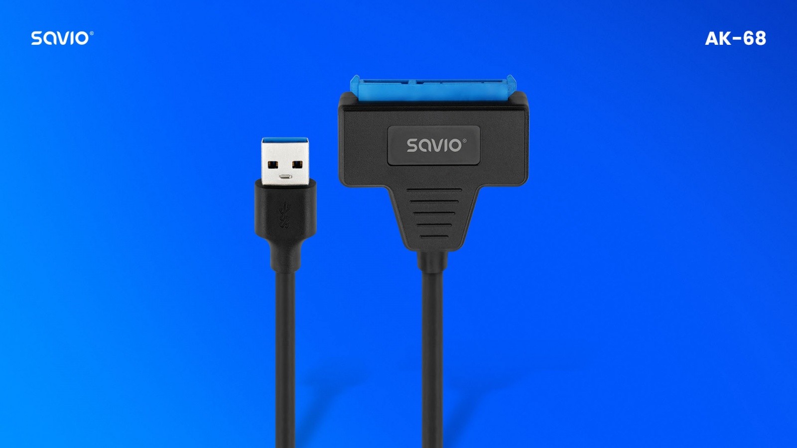 Adapter USB-A 3.1 Gen 1 na SATA za diske 2.5" 7