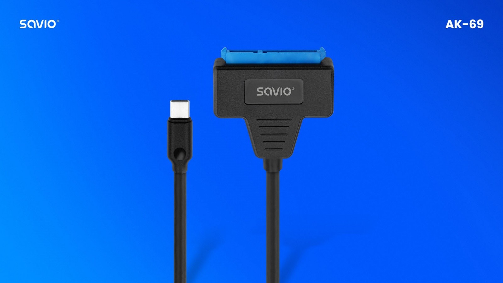 Adapter USB-C 3.1 Gen 1 na SATA za diske 2.5" 7