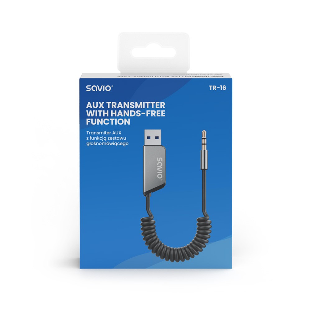 Bluetooth AUX transmiter s funkcijo prostoročnega
klicanja 7