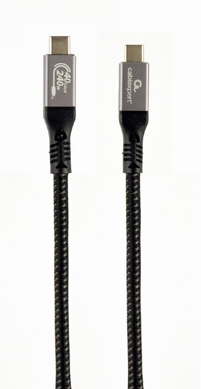 Premium USB-C 4 kabel, 40 Gbps, 240W, 1.5m