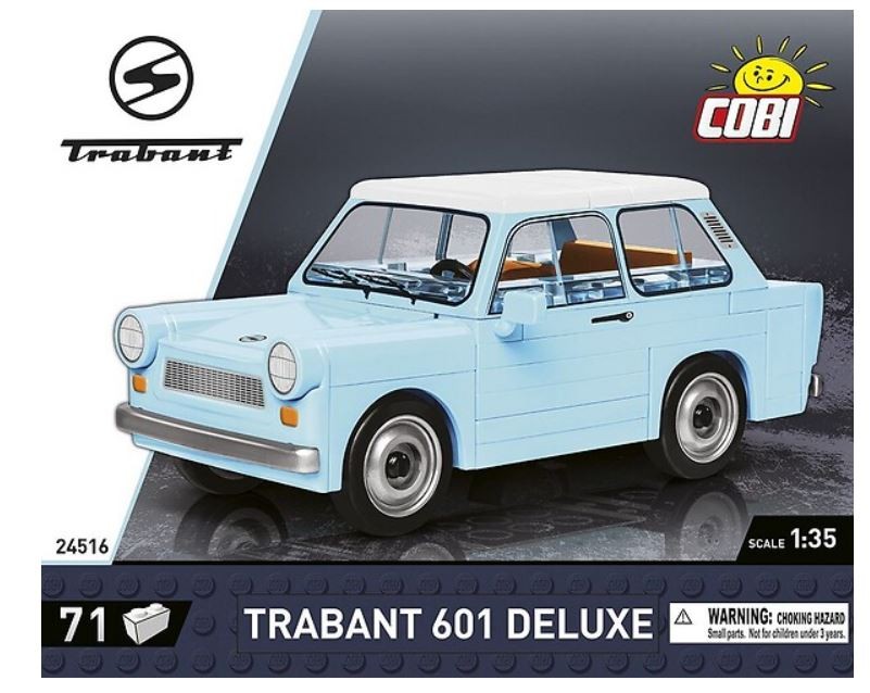 Cobi Klocki 24516 Trabant 601 Deluxe komplet 4