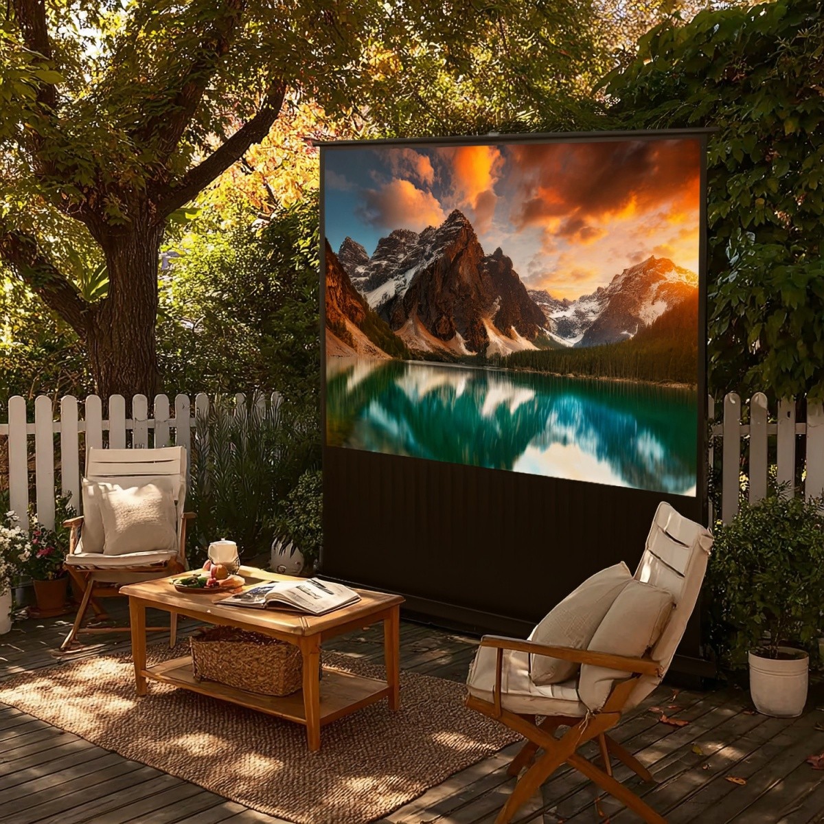 Maclean MC-964 prenosni projektni zaslon 100" 16:9 5