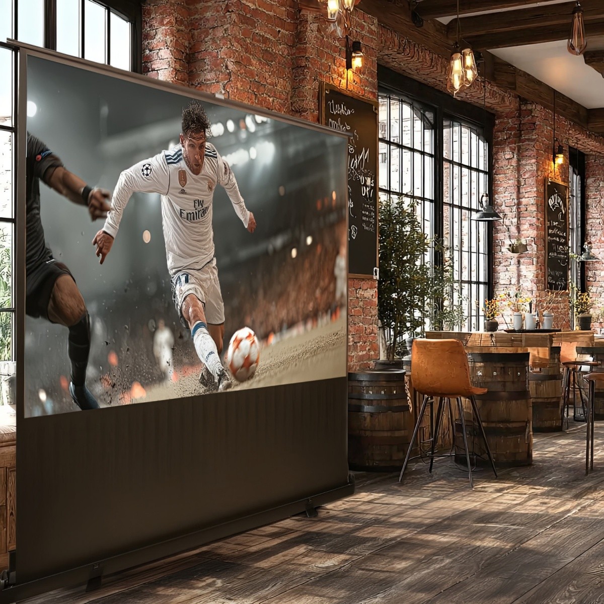 Maclean MC-964 prenosni projektni zaslon 100" 16:9 6