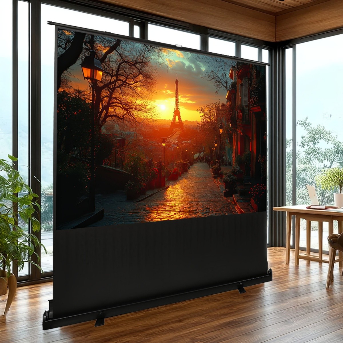 Maclean MC-964 prenosni projektni zaslon 100" 16:9 8