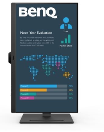 Benq BL2790QT 27" 2K monitor, 5ms, IPS, 75Hz, HDMI 6