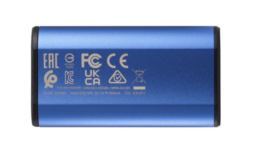 Zunanji SSD disk 500 GB SE880, USB 3.2 Gen2x2, modri 6