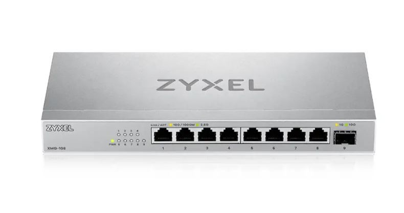 Zyxel XMG-108-ZZ0101F stikalo, 8x 2.5G + 1x SFP+ 5