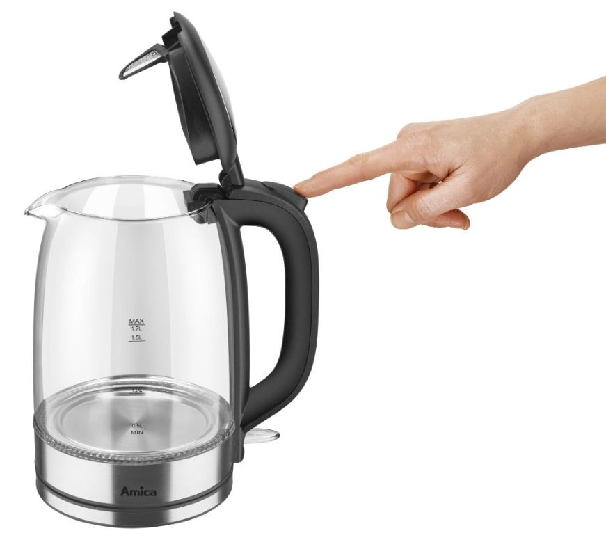 Steklen grelnik vode Amica KD2050G, 1.7l 5