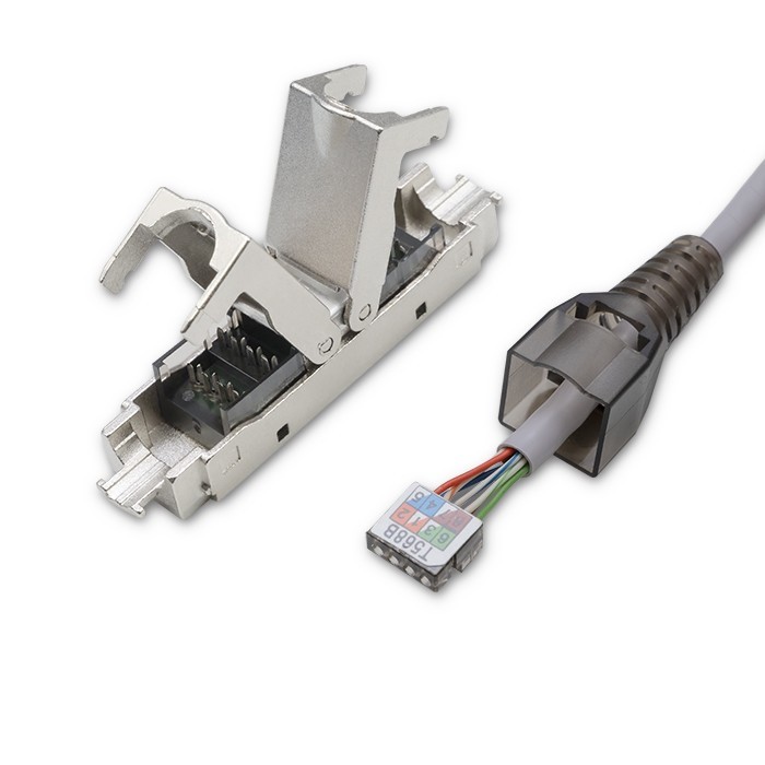 Brez-orodelni RJ45 konektor CAT6 STP 4