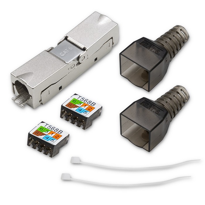 Brez-orodelni RJ45 konektor CAT6 STP 7