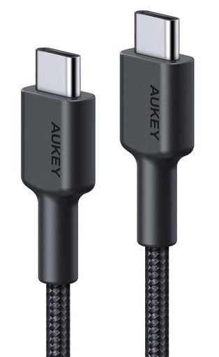 Kabel USB-C / USB-C, 0.9m, 60W PD, črn 2
